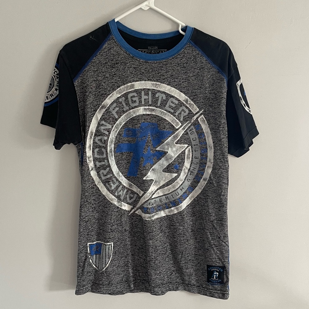 American Fighter Mens medium T-shirt graphic tee